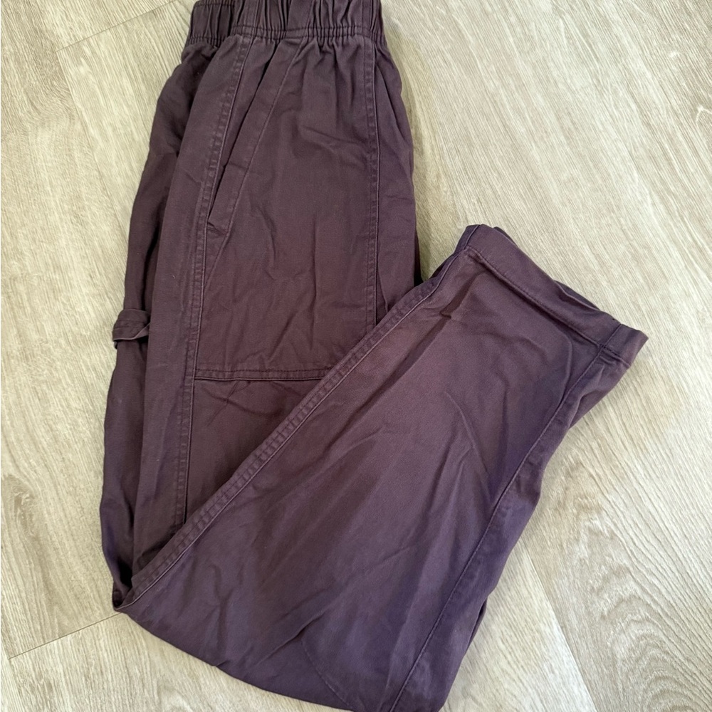 Purple Cargo Pants